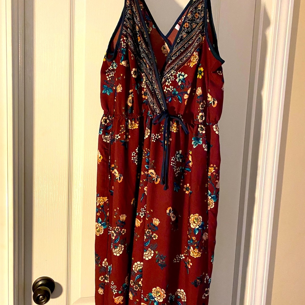 Cross body romper